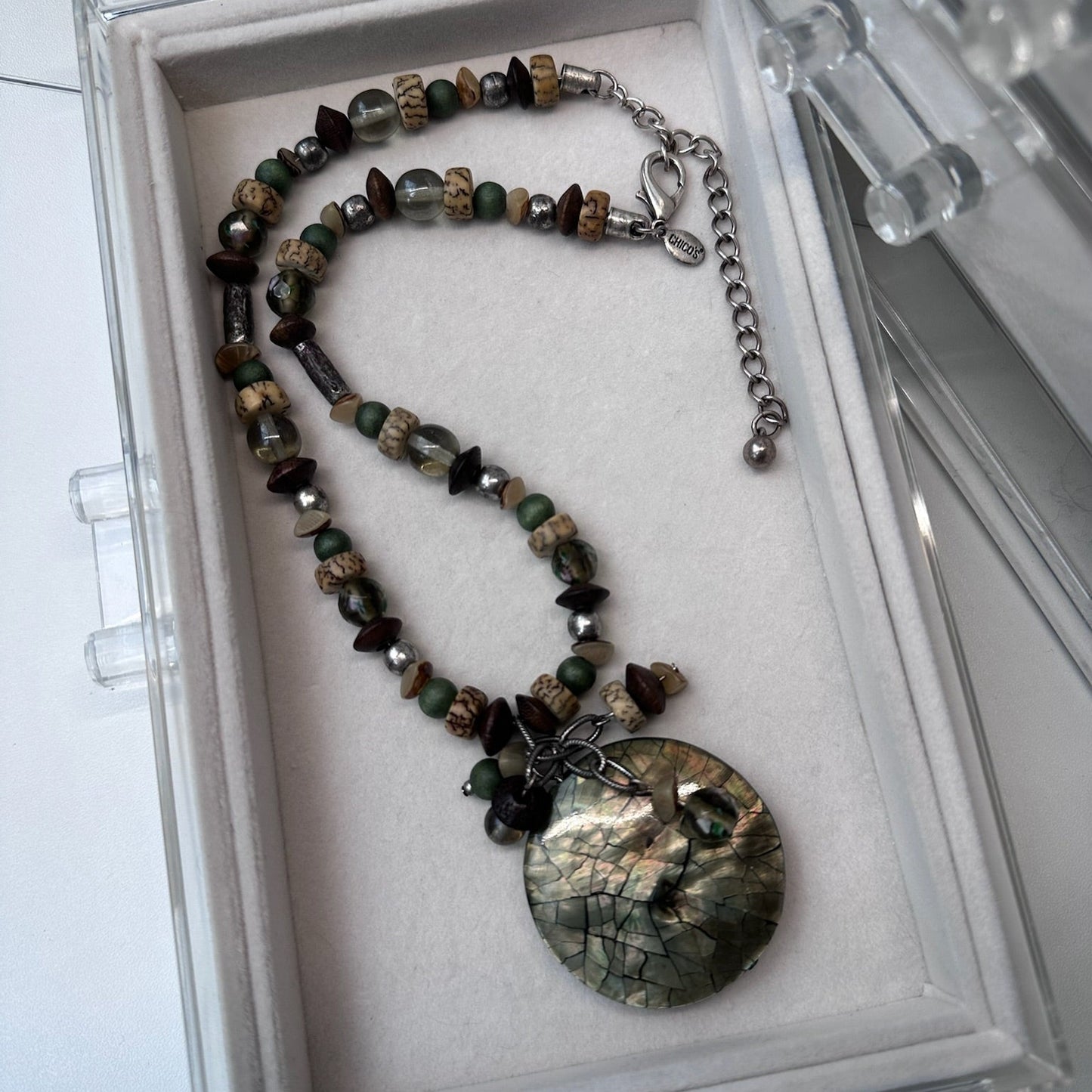 Chico's Medallion Necklace