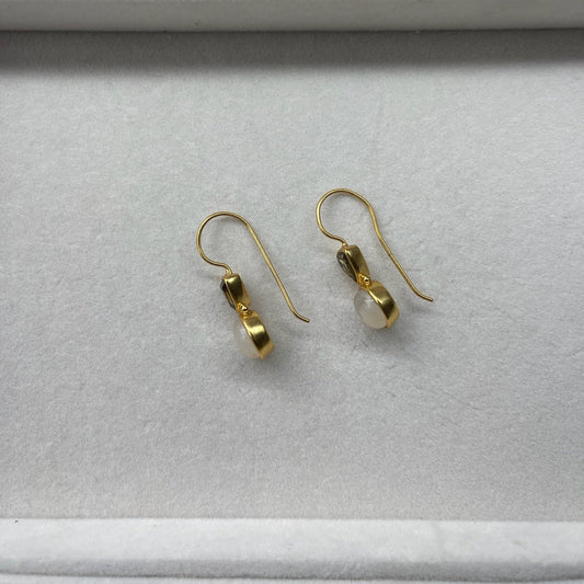 Gemstone Drop Earrings