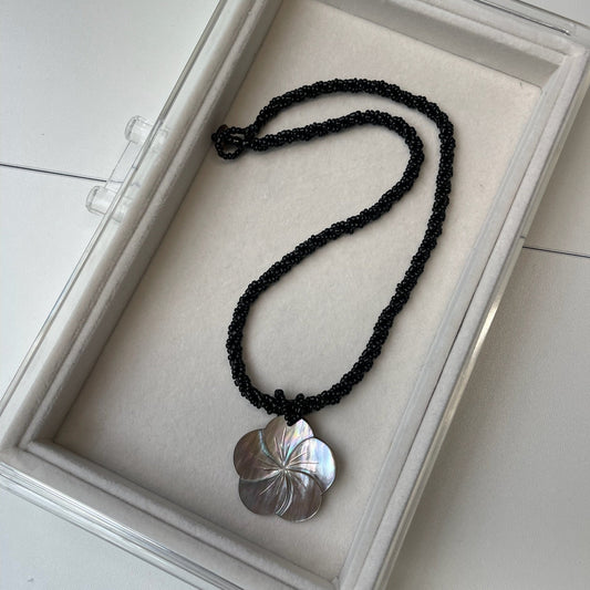 Abalone Flower Necklace