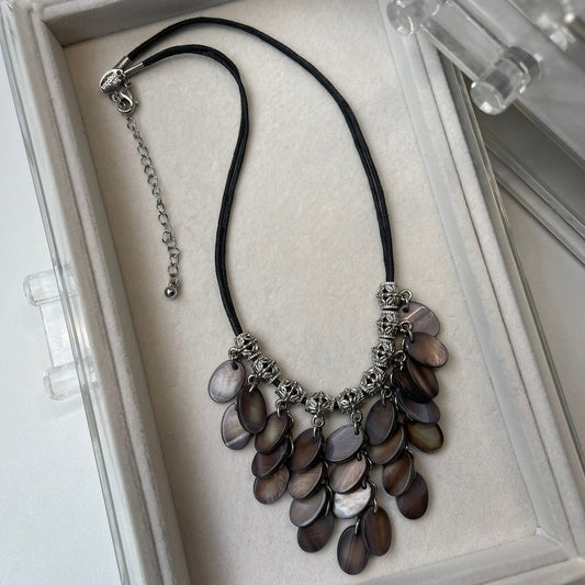 Lia Sophia Abalone Necklace