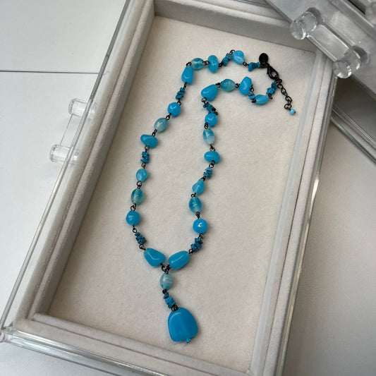 Express Ocean Blue Necklace