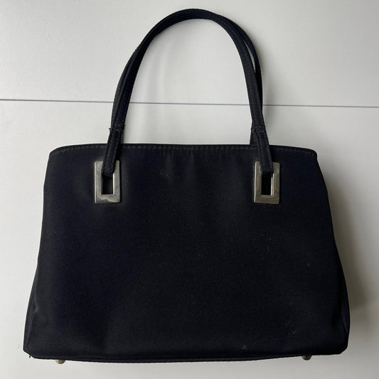 Black Y2K Multi Compartment Handbag