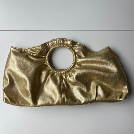 Gold Metallic Y2K Clutch