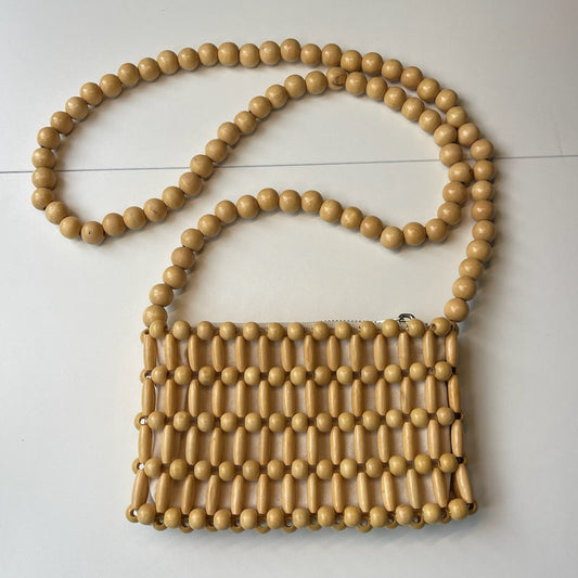 Wood Bead Handbag
